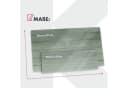 Karat Memoboard Design-Glas-Memoboard Wood Grau Bild 1