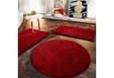 Karat Badematte Hazy Rot Mikrofaser rutschfest Bild 5