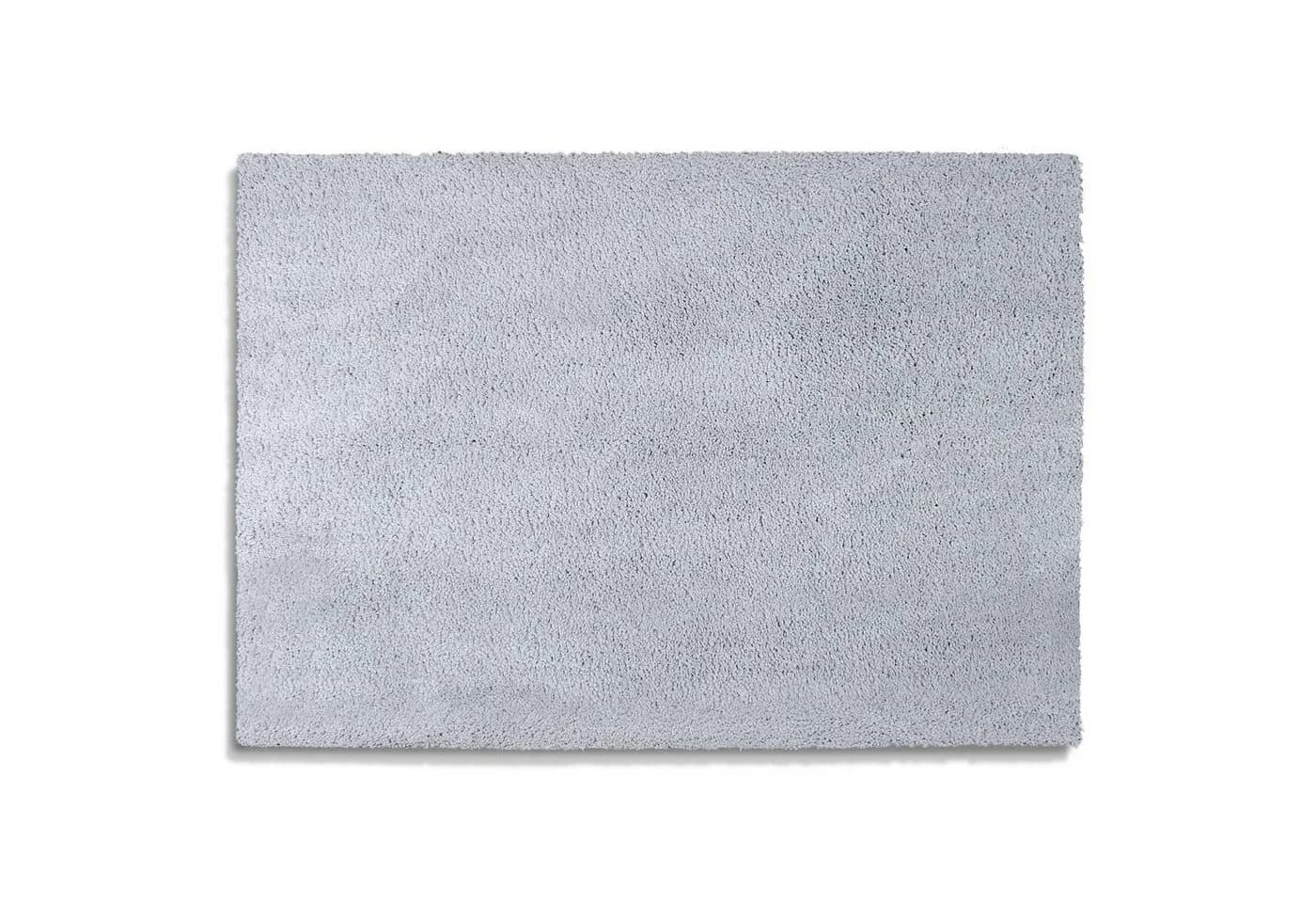 Karat Hazy Badematte Silbergrau Polyester Mikrofaser