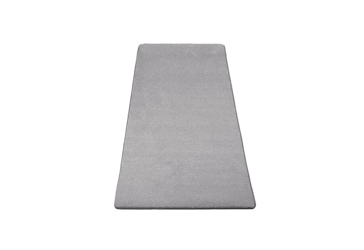 Karat Hochflor-Bettumrandung Marseille 3-tlg. Velours grau/silber - Bild 3