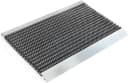 Karat Premium-Alumatte Fußmatte Grau Silber Rutschfest Bild 2