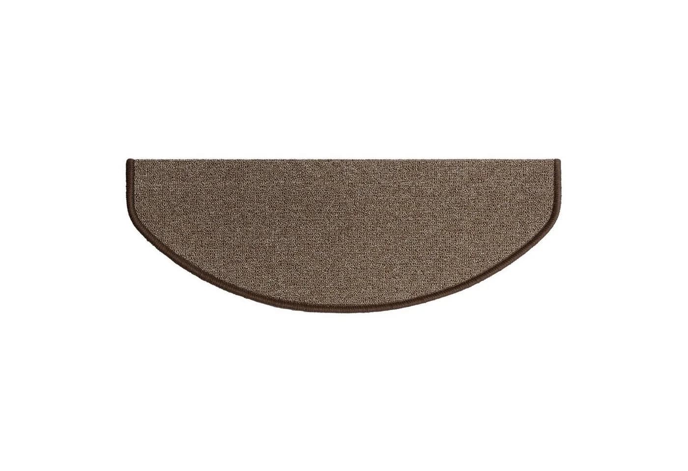Karat Stufenmatte Athen Treppenmatte Halbrund Braun Polypropylen - Bild 2
