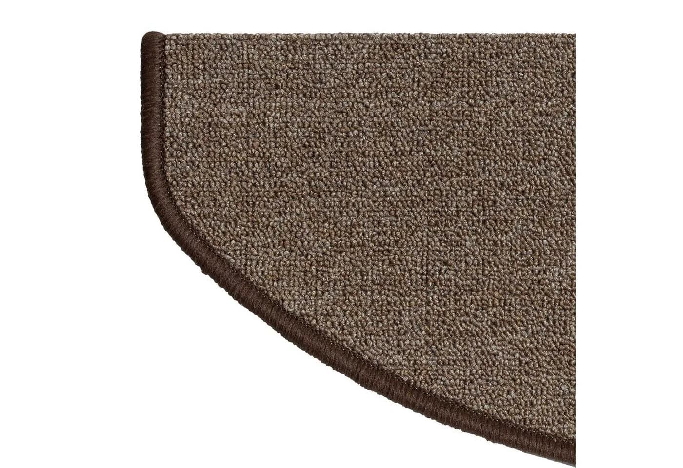 Karat Stufenmatte Athen Treppenmatte Halbrund Braun Polypropylen - Bild 4