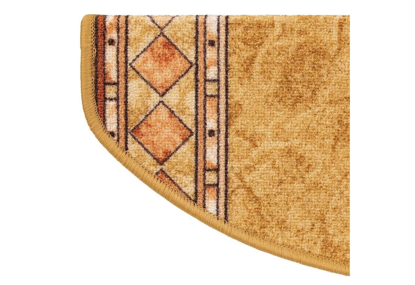 Karat Stufenmatte Langeoog Halbrund Beige Polyamid - Bild 5