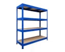 Karat Schwerlastregal Weitspannregal Blau 1200 kg Tragkraft Bild 2