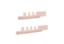 Karat Wandregal Agnes 2er Set Metall Grün/Rosa Bild 1