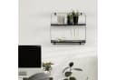 Floordirekt Wandregal Amy Schwarz Modern Bild 1