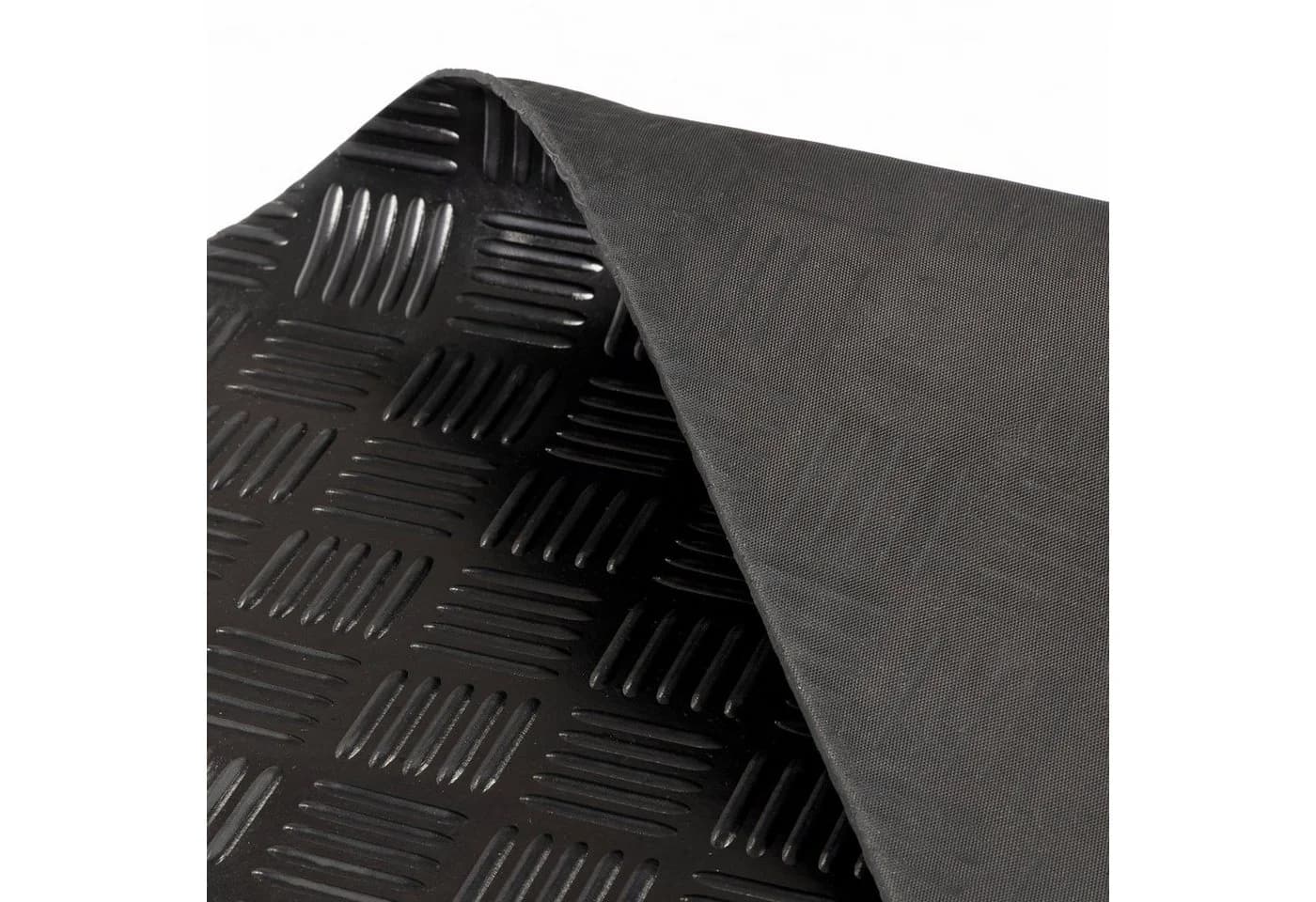 Floordirekt Bodenschutzmatte Gummiläufer Karo SBR-Gummi - Bild 4