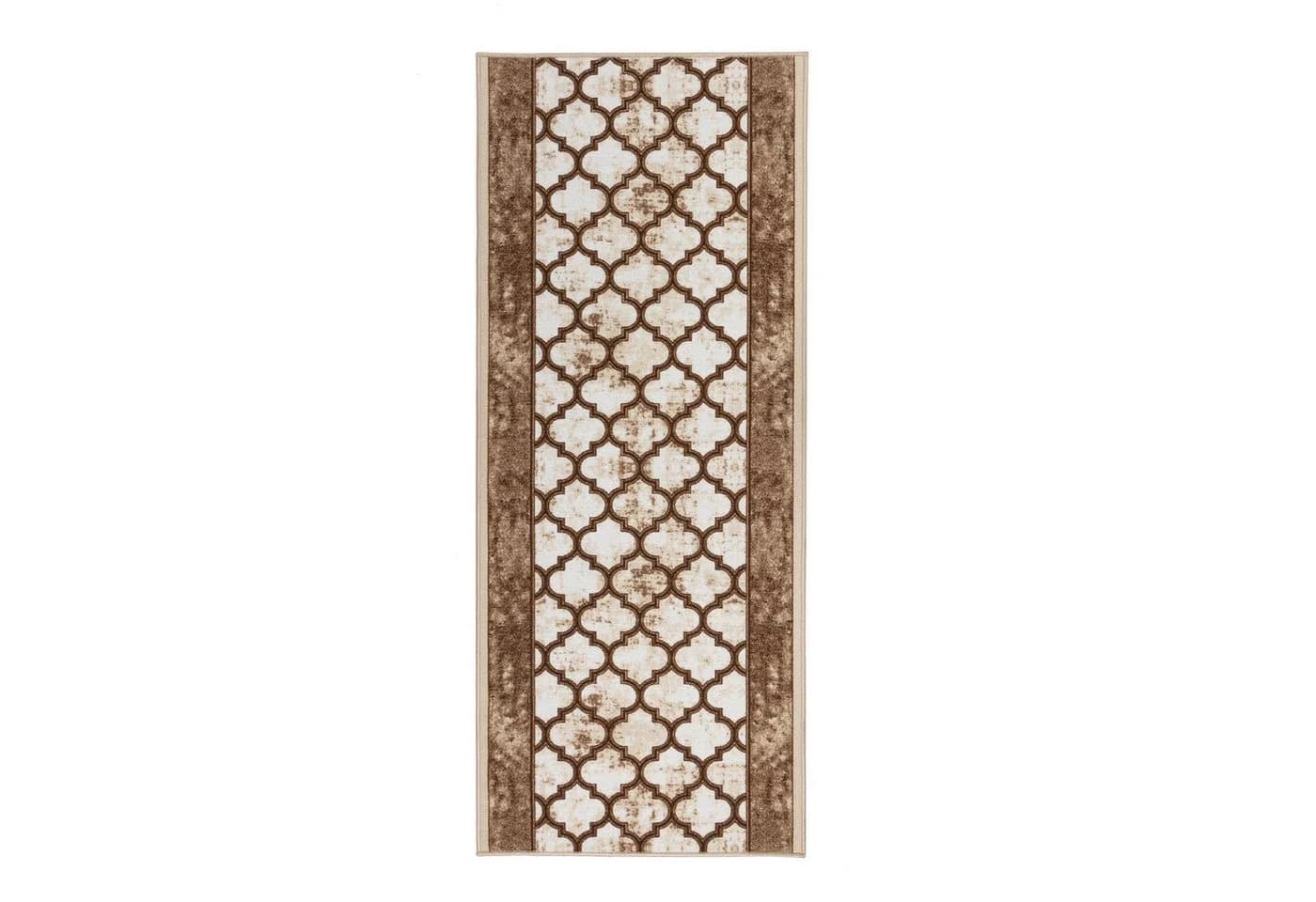 Floordirekt Läufer Waterford Polyamid Schlingenpol Modern Beige-Braun Rechteckig