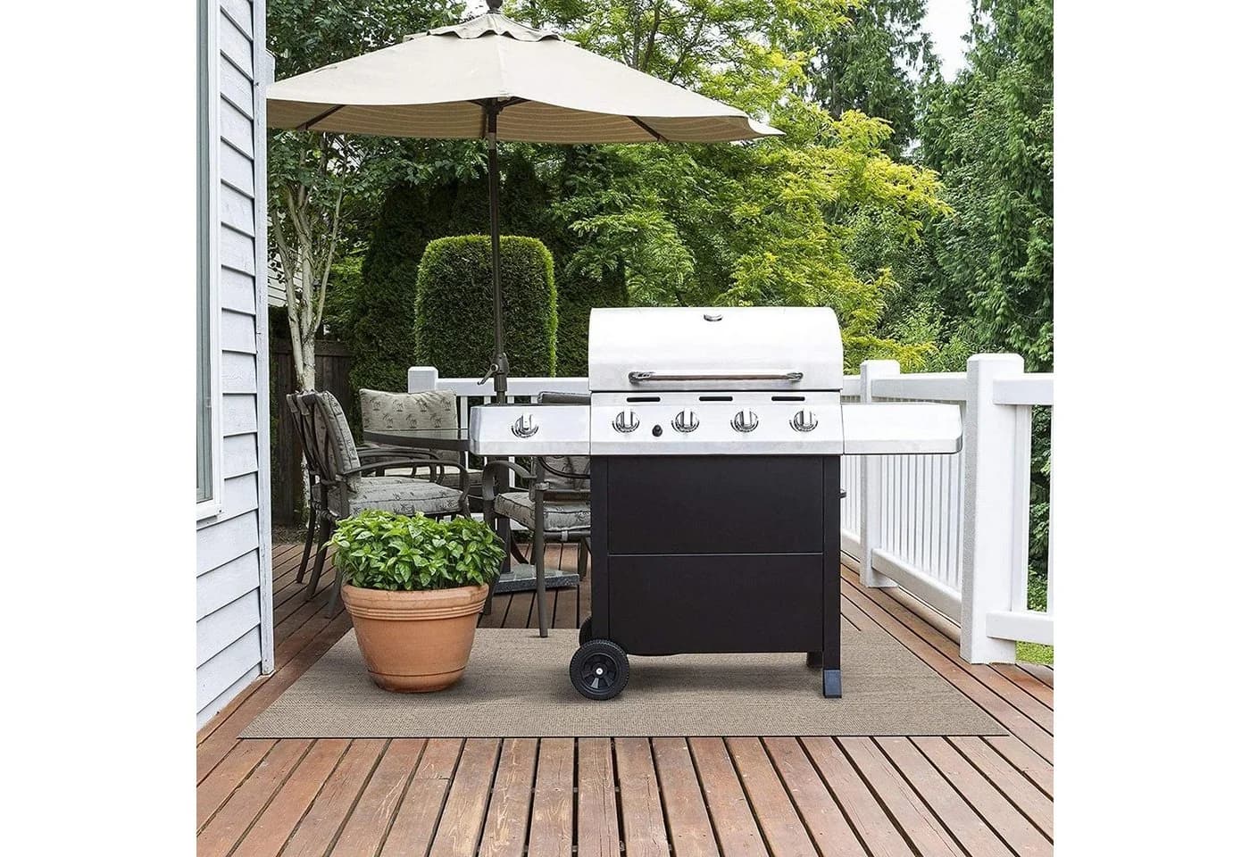 Karat Grillschutzmatte Outdoor schwer entflammbar - Bild 2