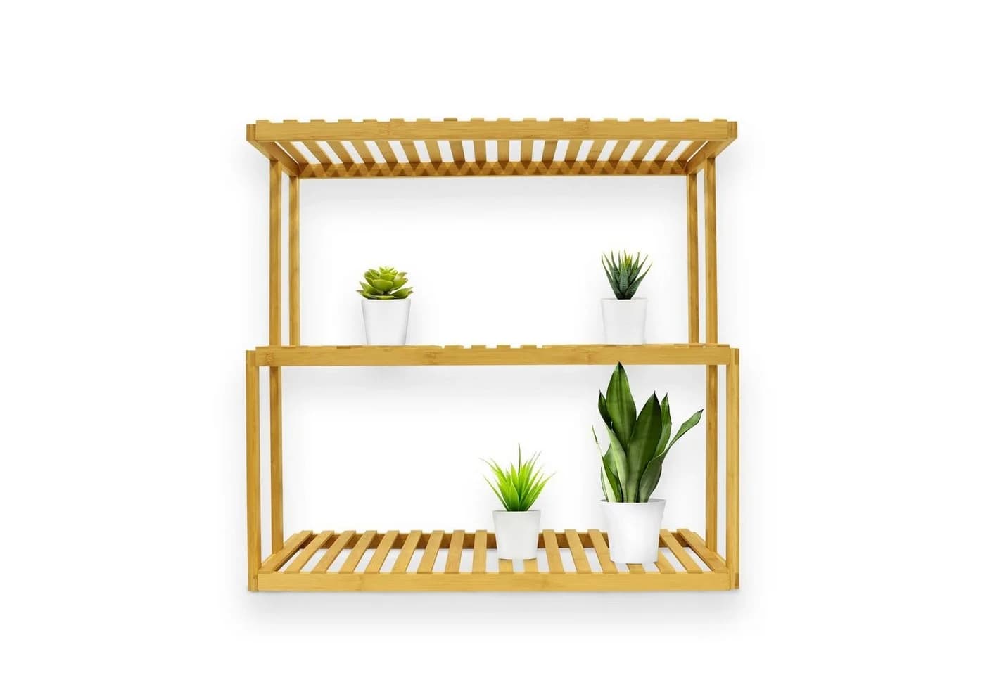 Floordirekt Bambusregal Kano Braun Modern