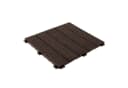 Karat Terrassenfliesen Claire 30x30cm Braun/Grau Kunststoff Klickfliesen Bild 2