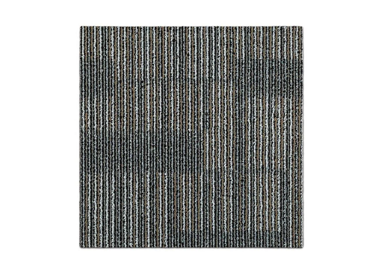Karat Teppichfliese Zadar Beige Braun Selbstliegend 50x50 cm - Bild 2