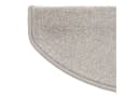 Karat Stufenmatte Fallon Halbrund Silbergrau Velours Bild 1