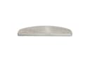Karat Stufenmatte Fallon Halbrund Silbergrau Velours Bild 4