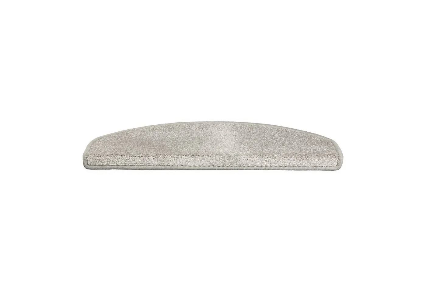Karat Stufenmatte Fallon Halbrund Silbergrau Velours - Bild 4