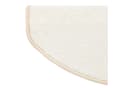 Karat Stufenmatte Marseille Halbrund Velours Creme Bild 1