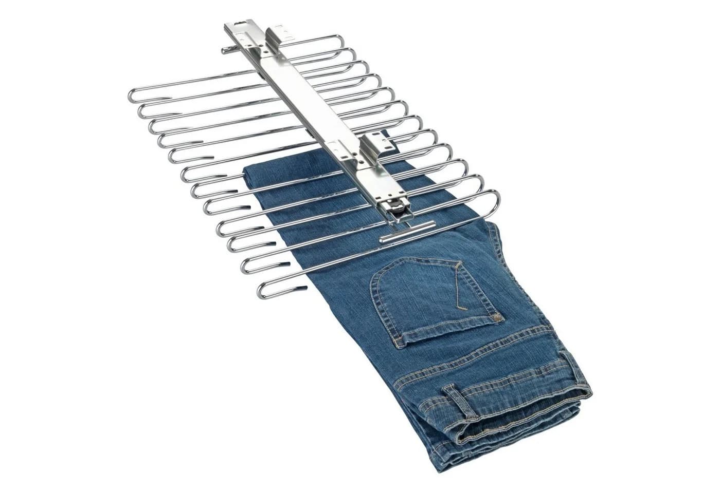 Basera® Ausziehbarer Hosenbügel für 12 Hosen - Bild 3