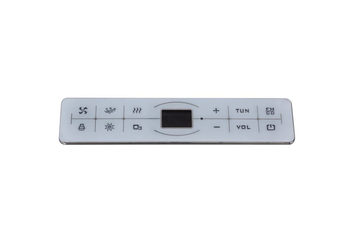 Basera® Whirlpool-Badewanne Maui 130x130 cm Weiß 21 Massagedüsen LED Bluetooth - Bild 5