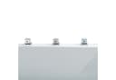 Basera® Whirlpool Badewanne Futuna 140x140 cm Weiß 21 Düsen Bild 5
