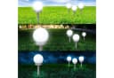 bmf-versand LED Solarleuchte Garten Kugel Wegeleuchte Solar Bild 4