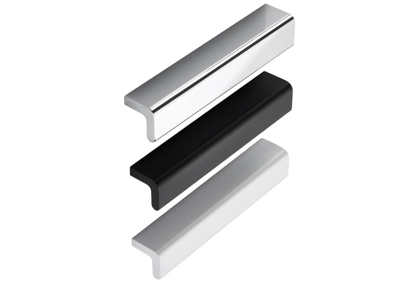 SO-TECH® Möbelgriff Griffleiste MALMÖ Aluminium Chrom silber - Bild 3