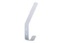 SO-TECH® Kleiderhaken Wandhaken Edelstahl 142 x 20 x 45 mm Weiß Bild 1