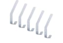 SO-TECH® Kleiderhaken Wandhaken Edelstahl 142 x 20 x 45 mm Weiß Bild 2