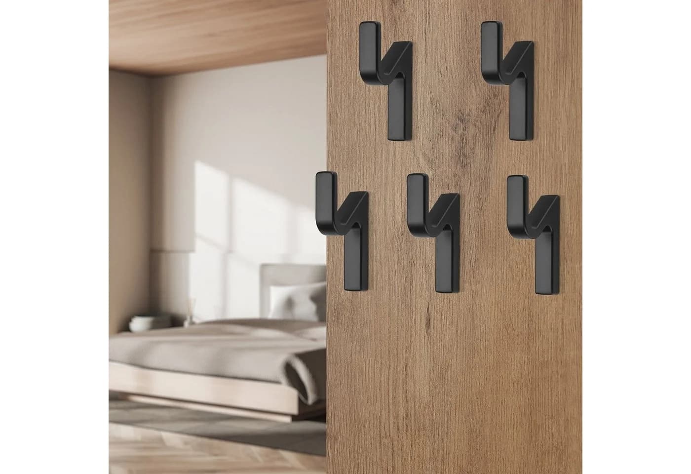 SO-TECH® Garderobenhaken ANGOLO Edelstahloptik Modern