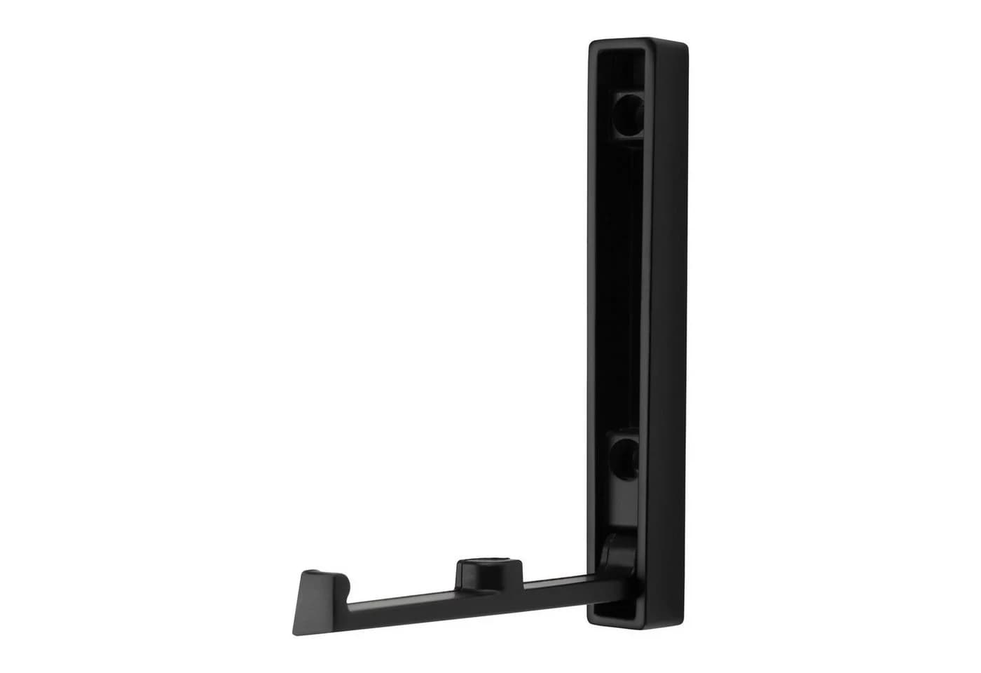 SO-TECH® Klapphaken Garderobenhaken VALVOLE Schwarz Matt - Bild 2