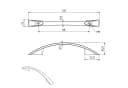 SO-TECH® Möbelgriff Blackline X Bügelgriff Schwarz Matt Bild 5