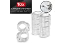 SO-TECH® Wandtürstopper Türklinkenpuffer Türpuffer Transparent 10er Set Bild 1
