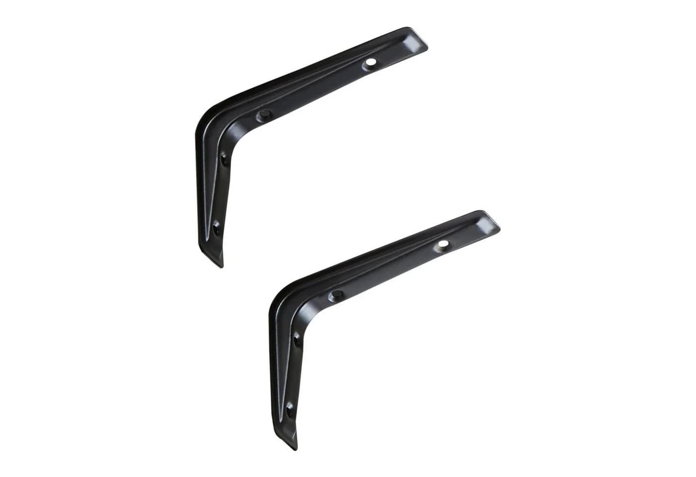 SO-TECH® Wandregalhalter RK15 Schwarz 2-tlg. Stahl - Bild 2
