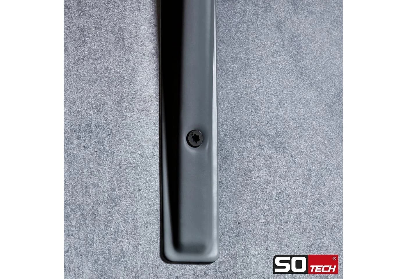 SO-TECH® Wandregalhalter RK15 Schwarz 2-tlg. Stahl - Bild 4