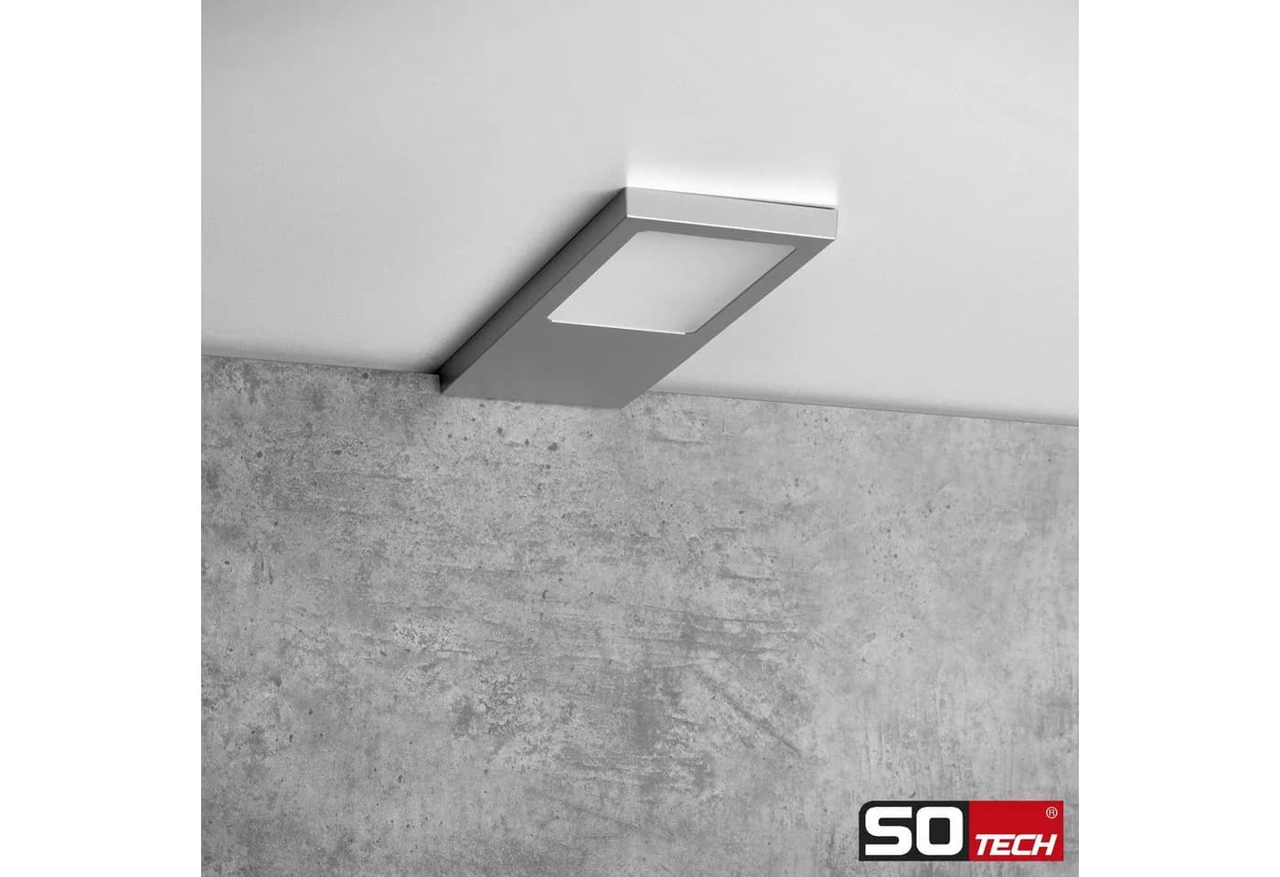 SO-TECH LED Unterbauleuchte GIULIA II Warmweiß Silbergrau Dimmbar - Bild 3