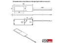 SO-TECH LED Unterbauleuchte GIULIA II Warmweiß Silbergrau Dimmbar Bild 5