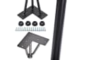 SO-TECH® Tischbein Haarnadelbein Schwarz Lackiert mit Bodenschutz Bild 4
