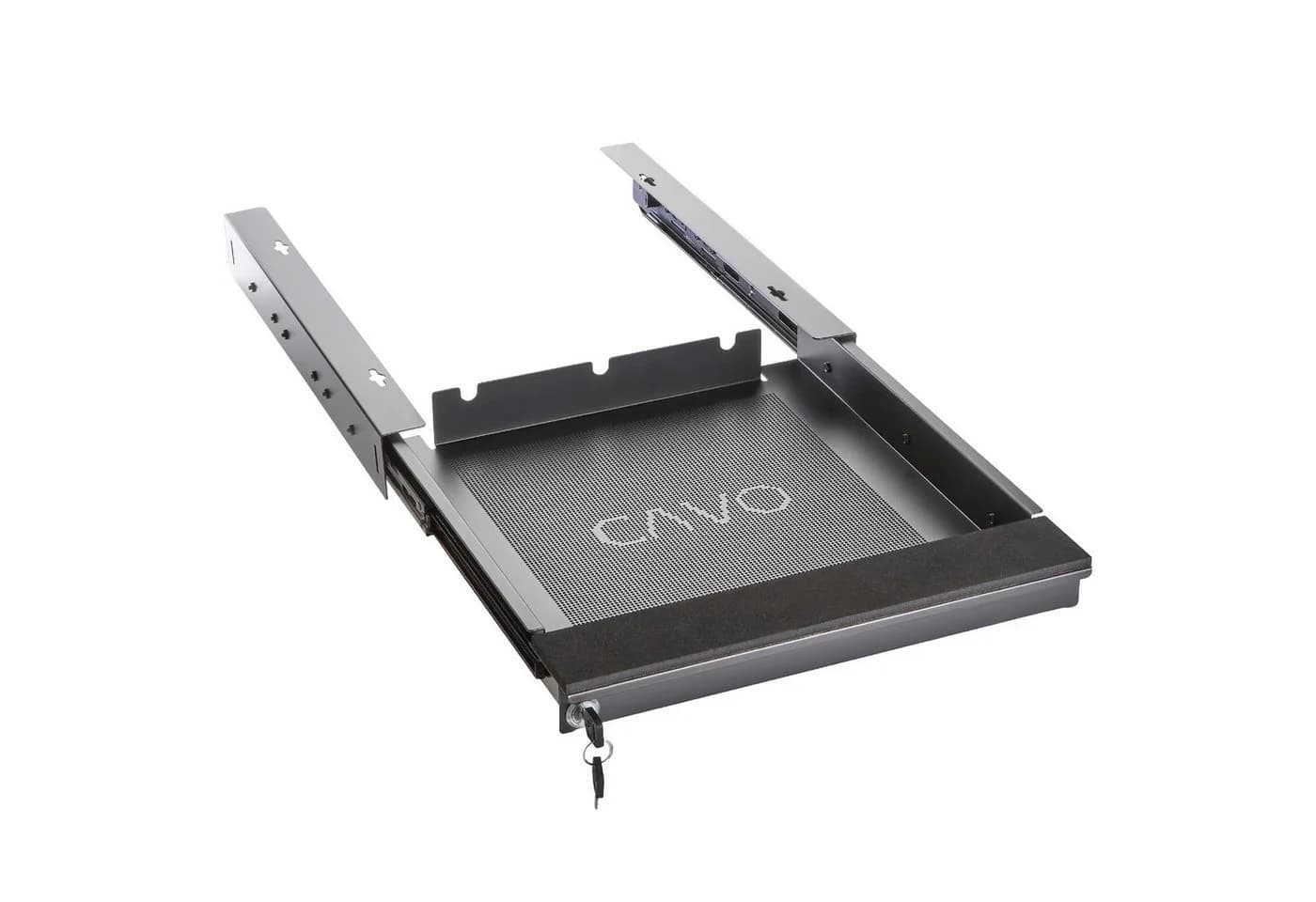 CAVO Laptop-Schublade Unterbau Schwarz Abschließbar - Bild 2