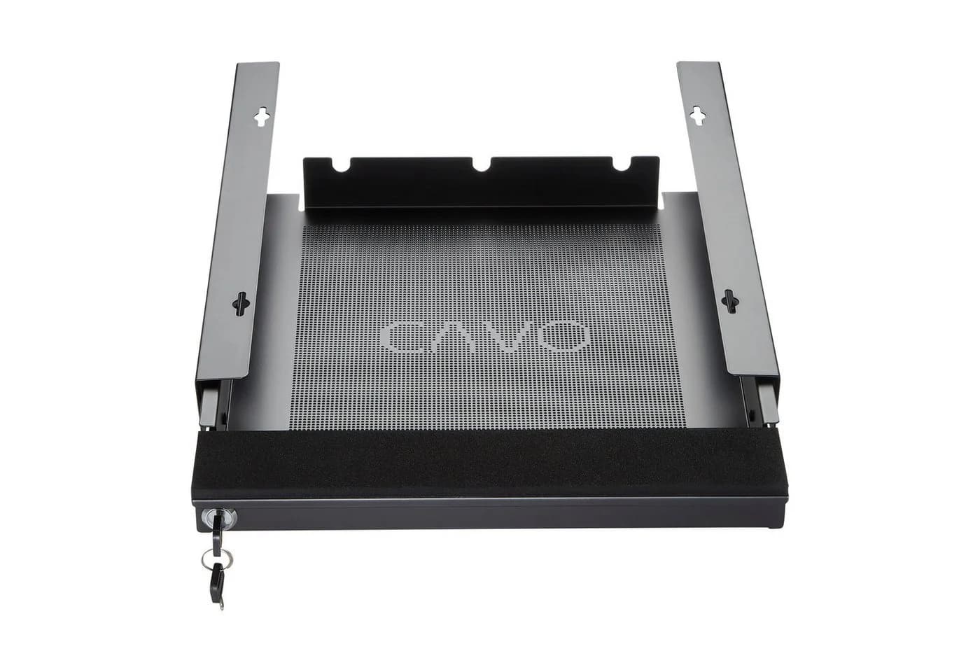 CAVO Laptop-Schublade Unterbau Schwarz Abschließbar - Bild 3