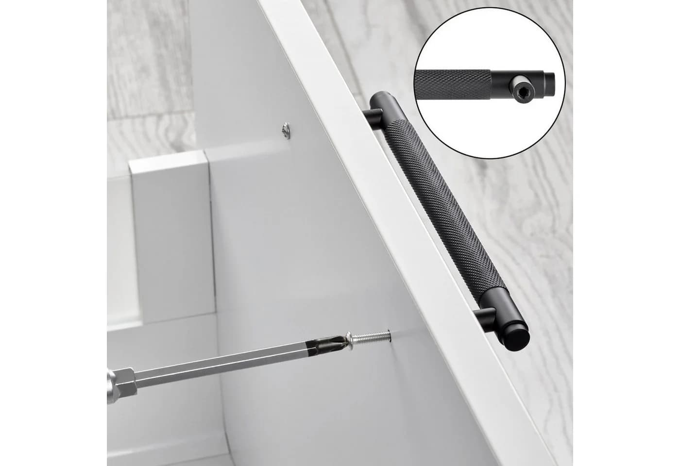 SO-TECH® Möbelgriff Bügelgriff Blackline VIII schwarz matt - 10er Set - Bild 5