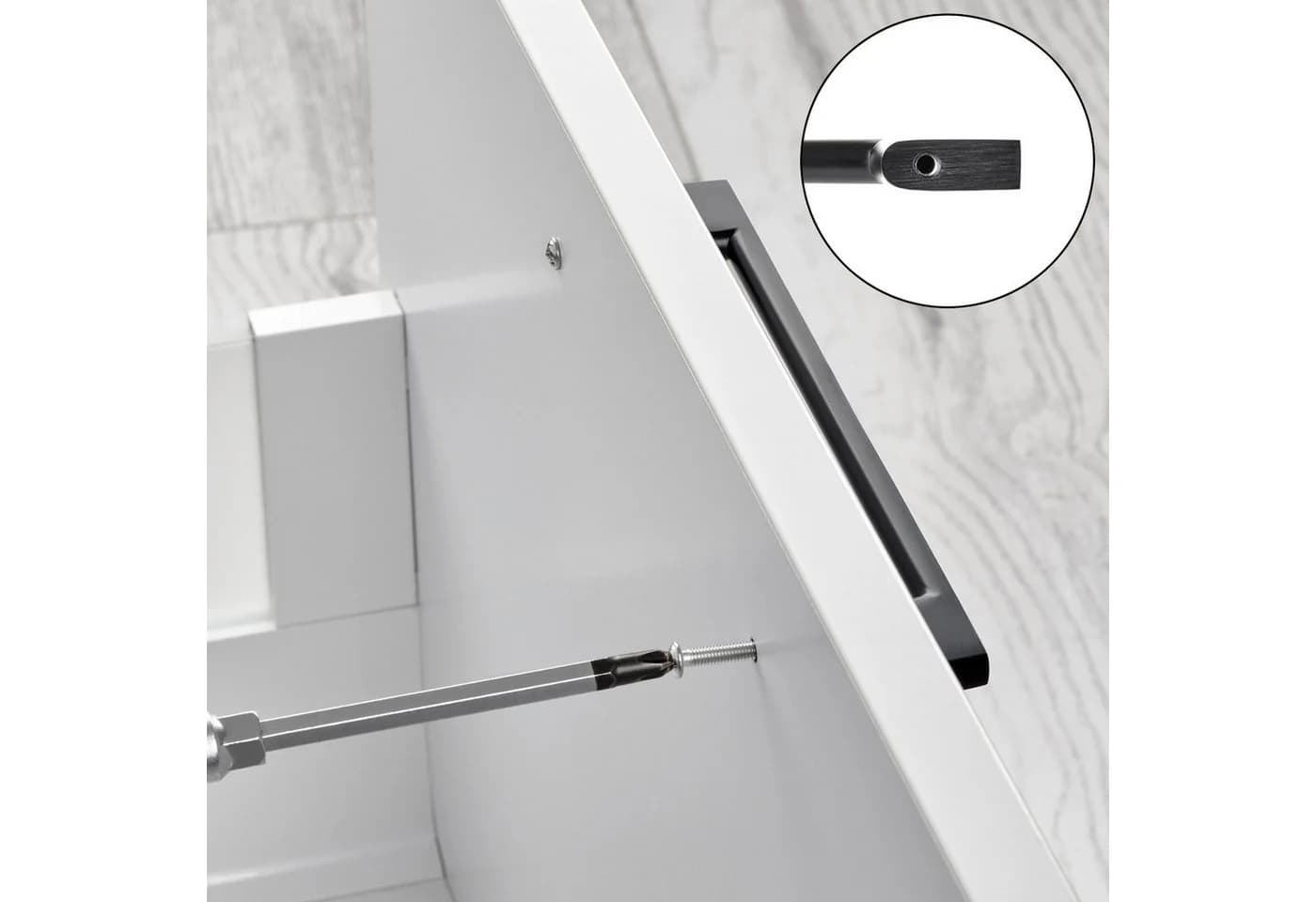 SO-TECH® Möbelgriff Bügelgriff Blackline XII schwarz matt - Bild 5