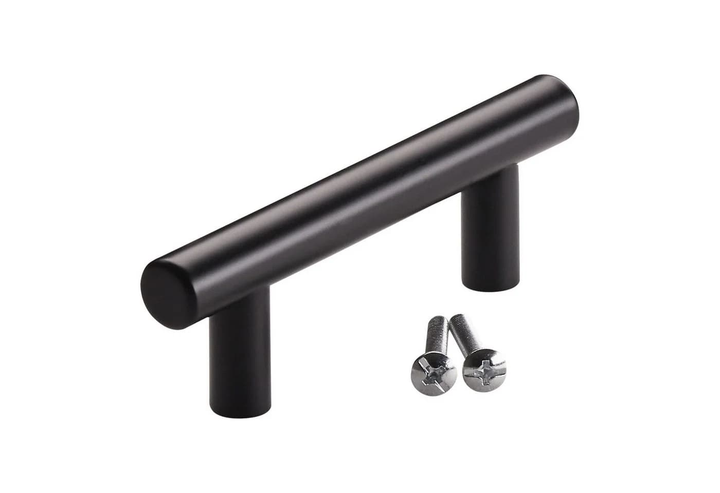 SO-TECH® Stangengriff G17 Edelstahl Schwarz 64mm Bohrlochabstand - Bild 2