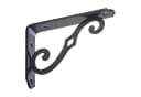 SO-TECH® Wandregalhalter BLACKLINE II Schwarz Tragkraft 30 kg Bild 2