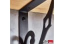 SO-TECH® Wandregalhalter BLACKLINE II Schwarz Tragkraft 30 kg Bild 3