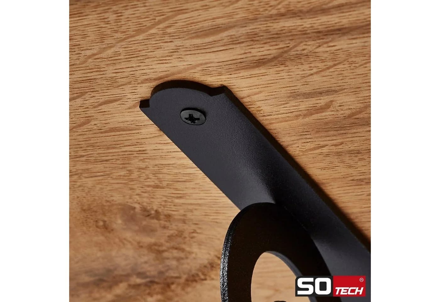 SO-TECH® Wandregalhalter Regalkonsole RK17 Schwarz - Bild 4