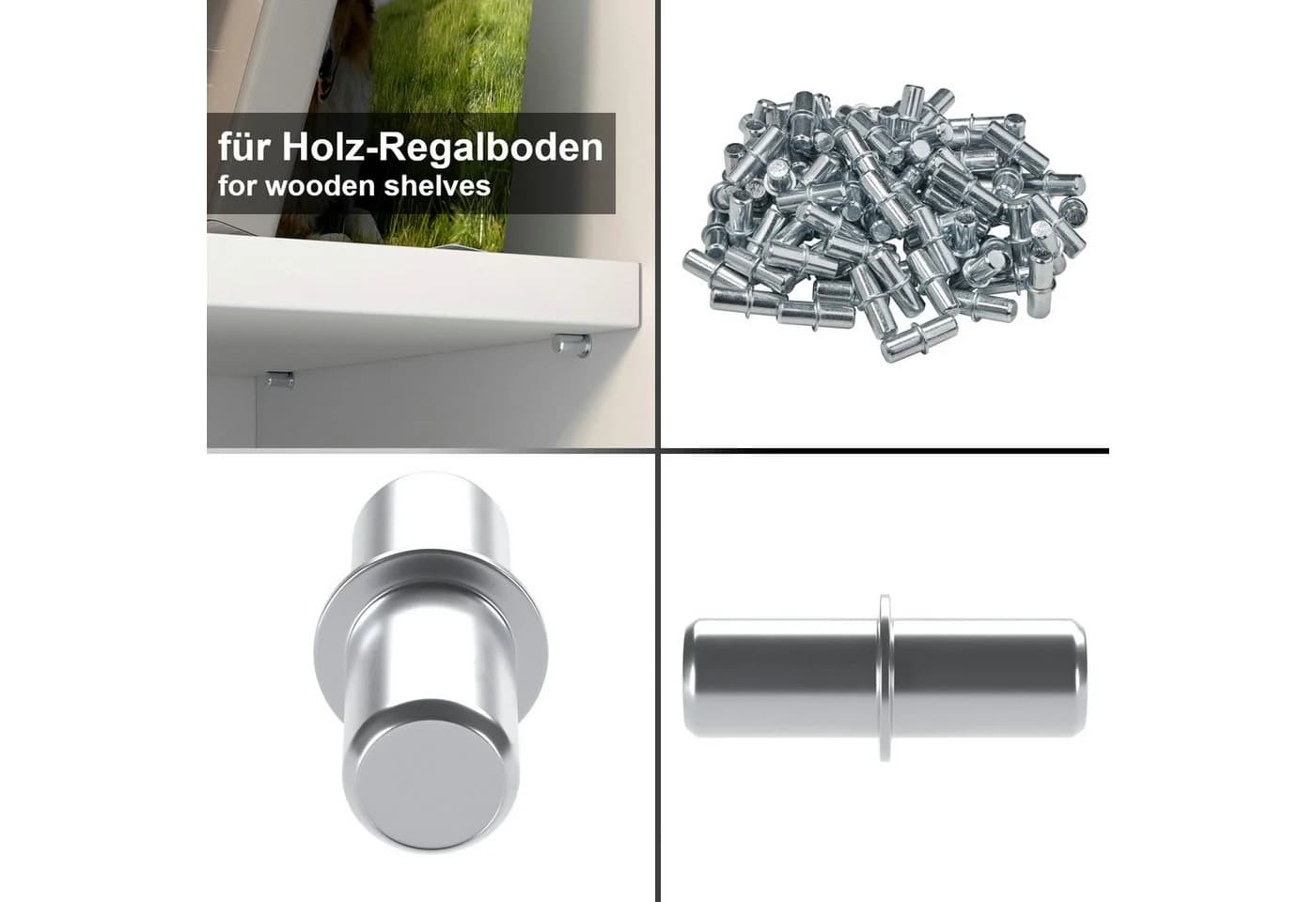 SO-TECH® Fachbodenträger D5 glanzverzinkt 50 St - Bild 4