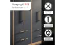 SO-TECH® Möbelgriff Stangengriff G17 Goldfarbig Edelstahl Bild 3