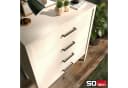 SO-TECH® Möbelgriff EDELSTAHL BLACKLINE 10er Set Schwarz Matt Bild 5