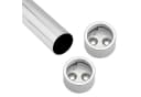 SO-TECH® Garderobenstange Chrom Poliert Ø 25 mm Bild 2