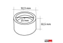 SO-TECH® Chrom Polierte Schrankstangenlager Zylindrisch (2 St) Bild 5
